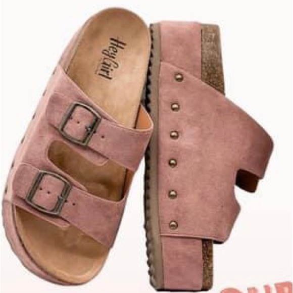 Corkys Shoes New Hey Girl Wannabe Pink Sandals By Corkys Size 8